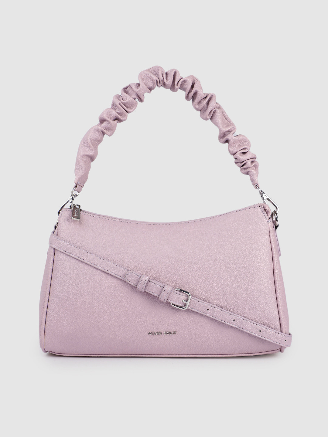 Buy Allen Solly Lavender Solid Hobo Bag Handbags for Women 20358122 Myntra
