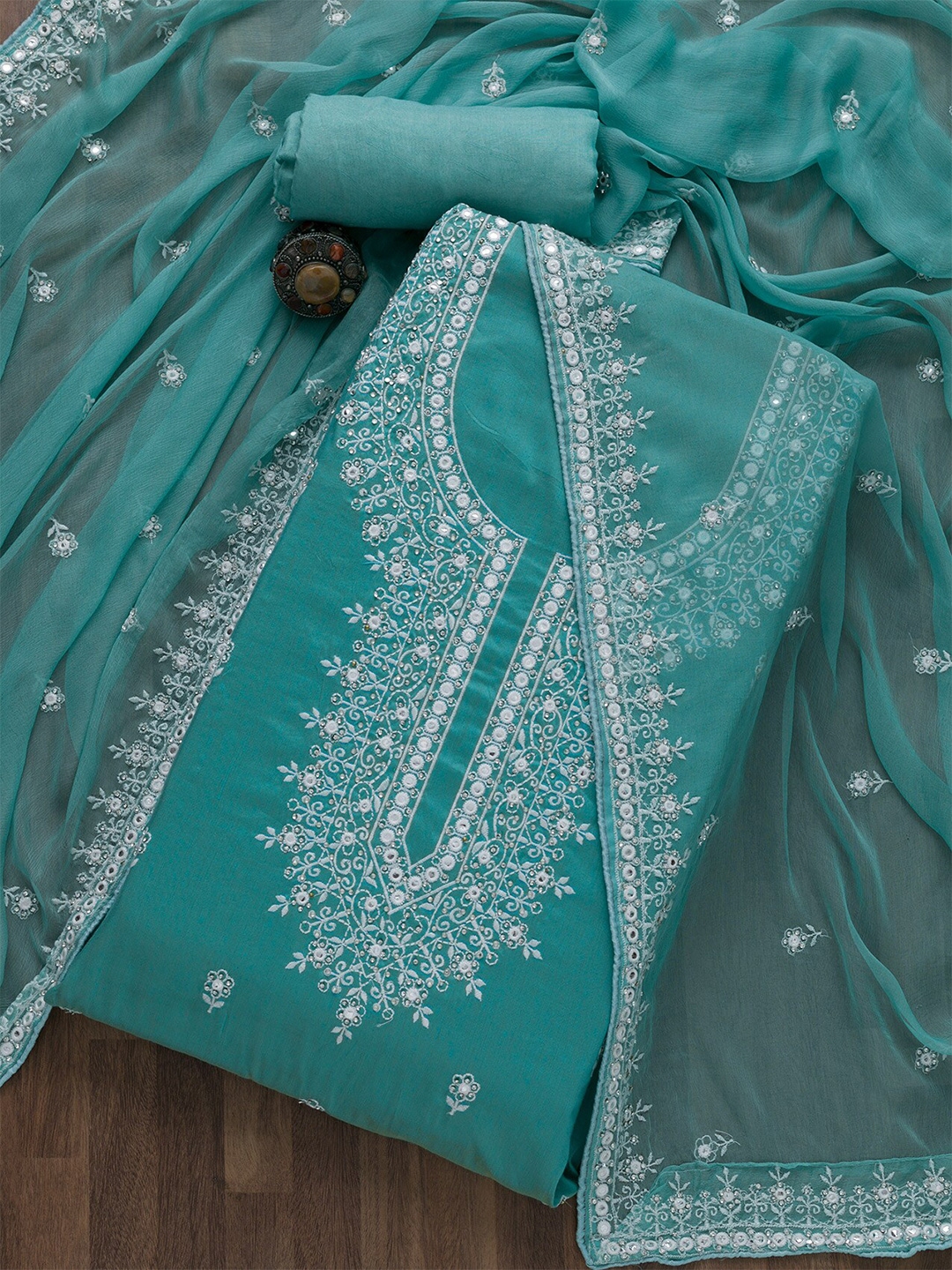 Koskii cotton dress material