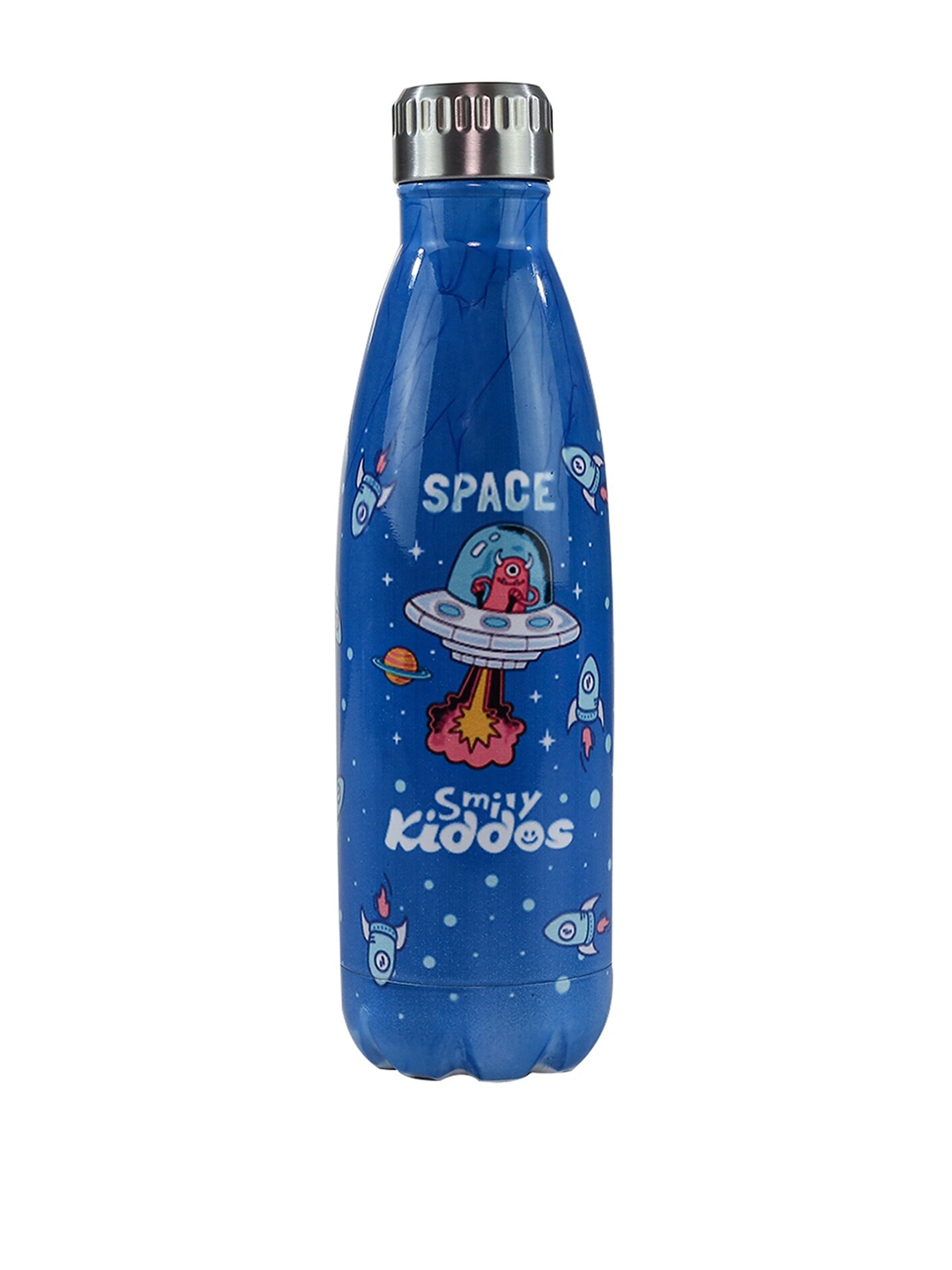 Buy Smily Kiddos Blue Printed Stainless Steel Water Bottle 500 Ml buy-market99-blue-water-bottle-500-ml-water-bottle-for-unisex