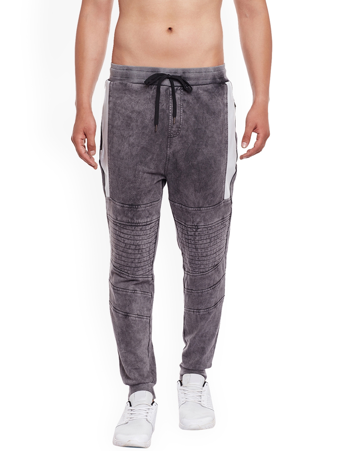 washed grey joggers
