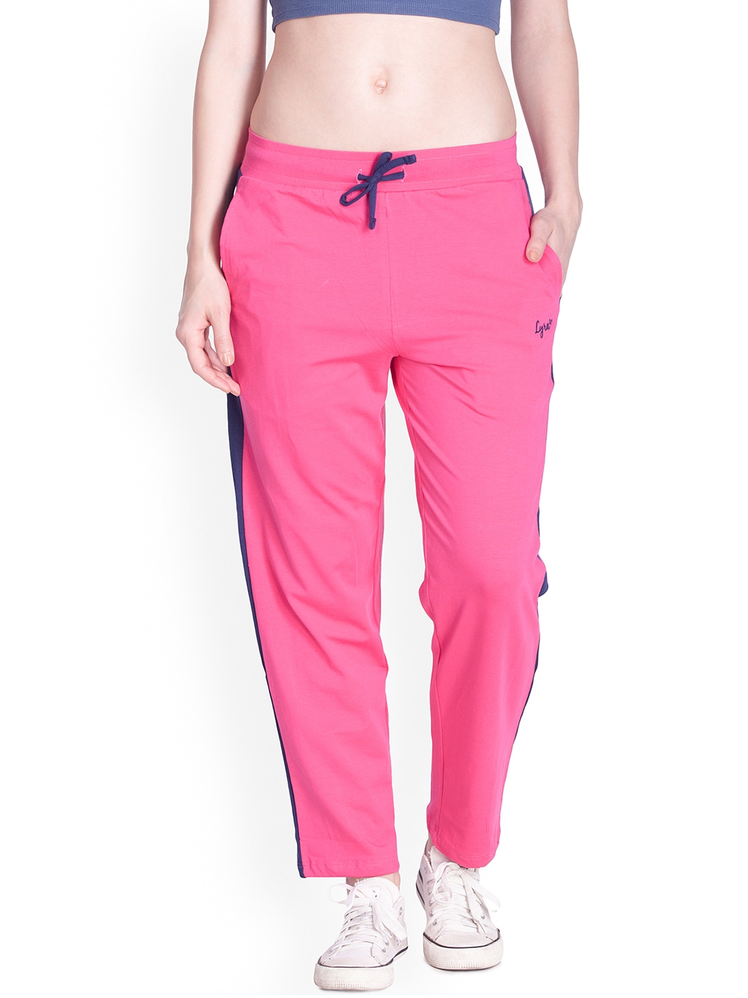 nike pink track pants