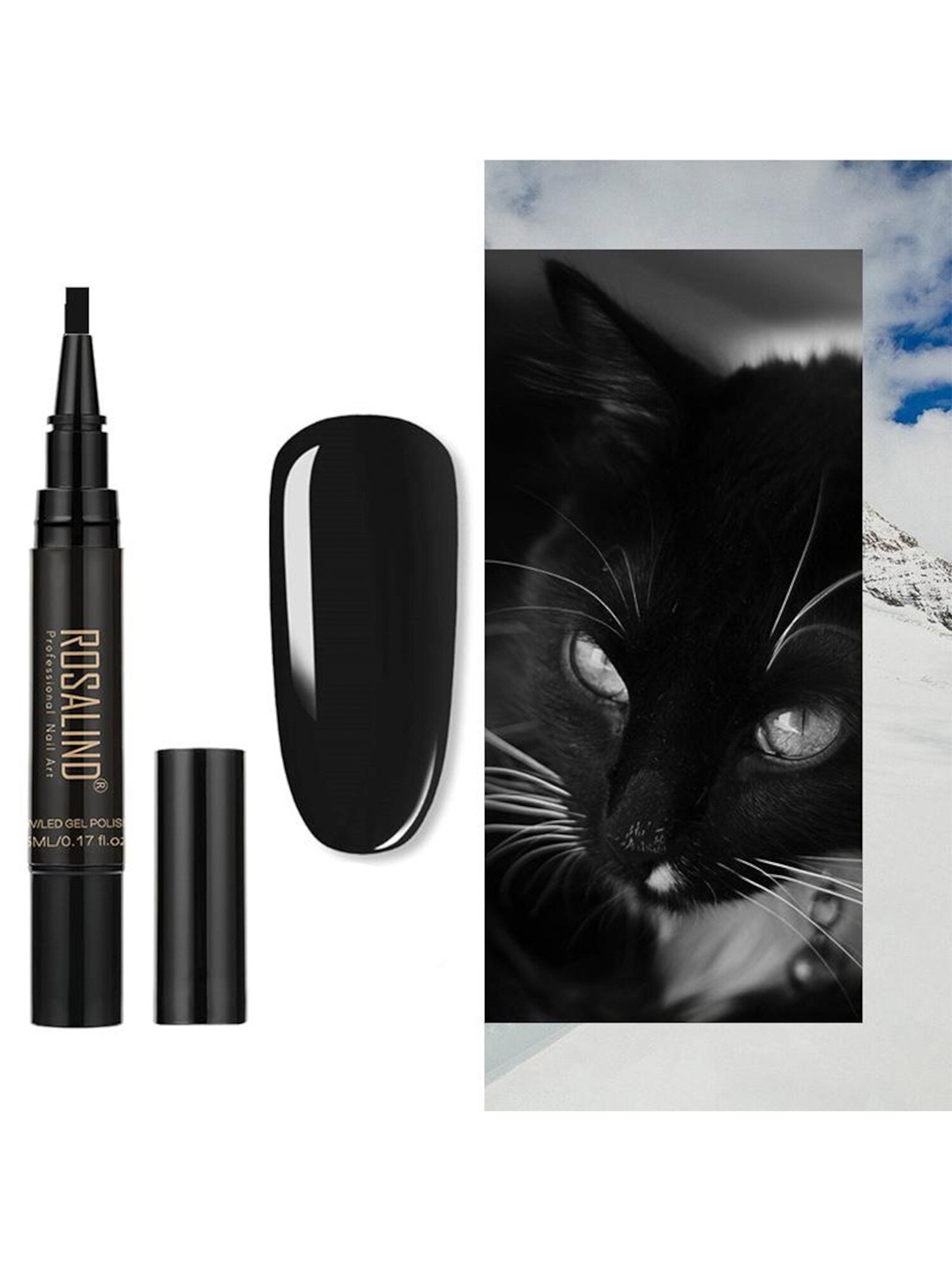 Buy ROSALIND UV LED Light To Cure Gel Pen Nail Polish 5 Ml Shade 03