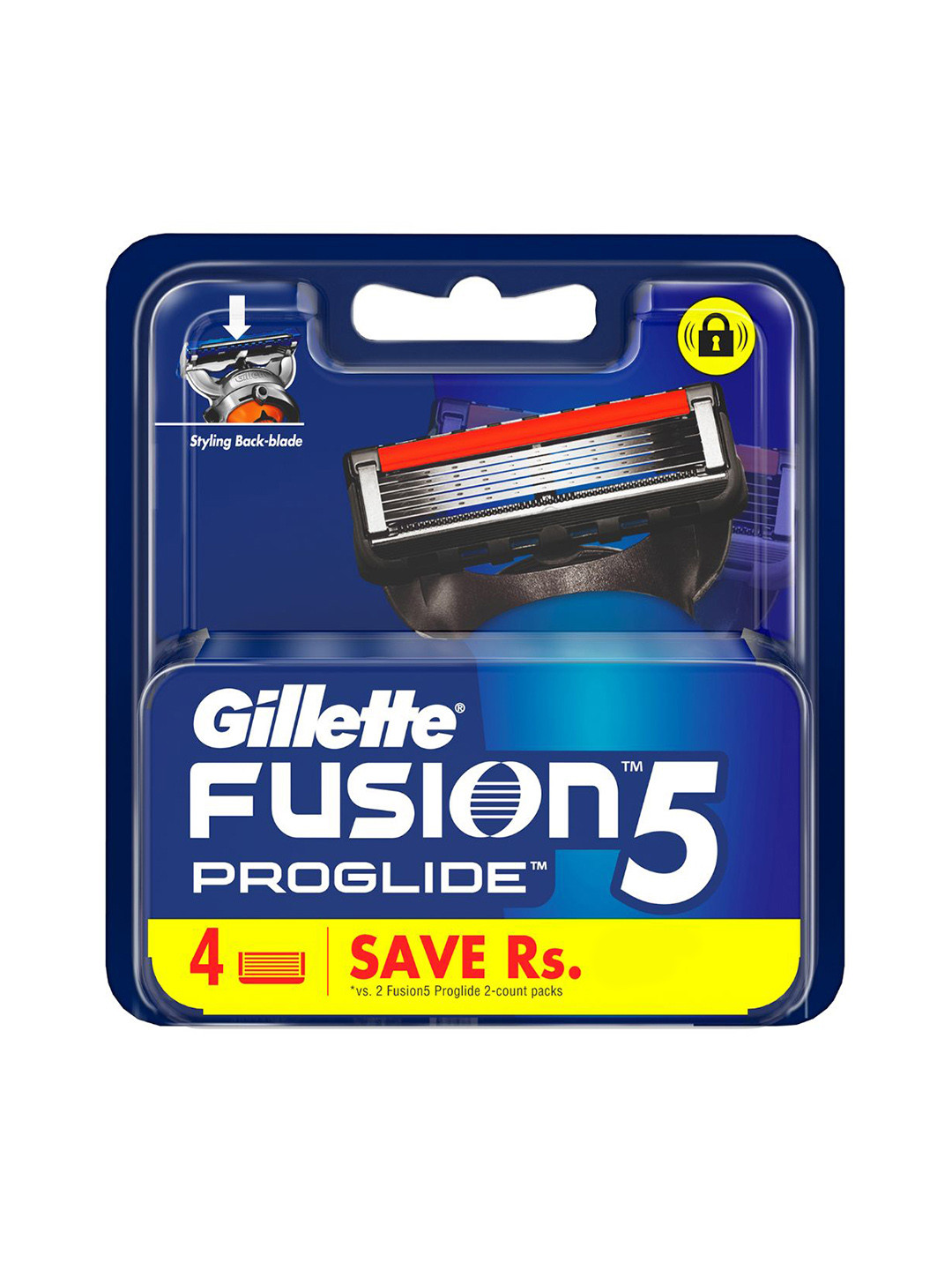 Buy Gillette Fusion 5 Proglide Shaving Blades 4 Cartridges Razors And