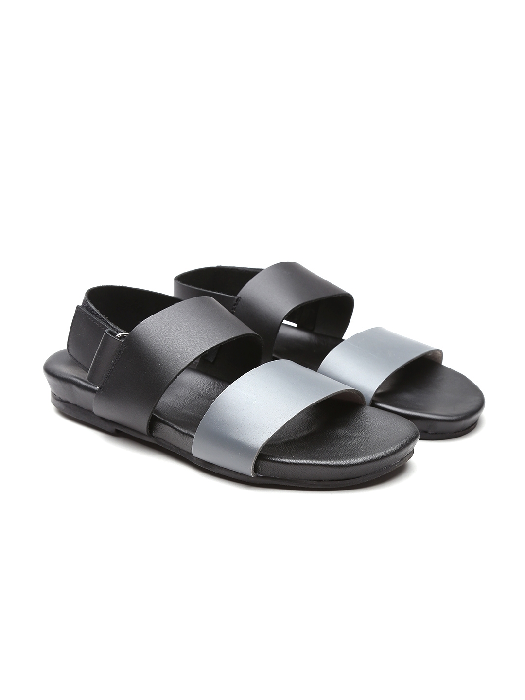united colors of benetton men's leather sandals and floaters