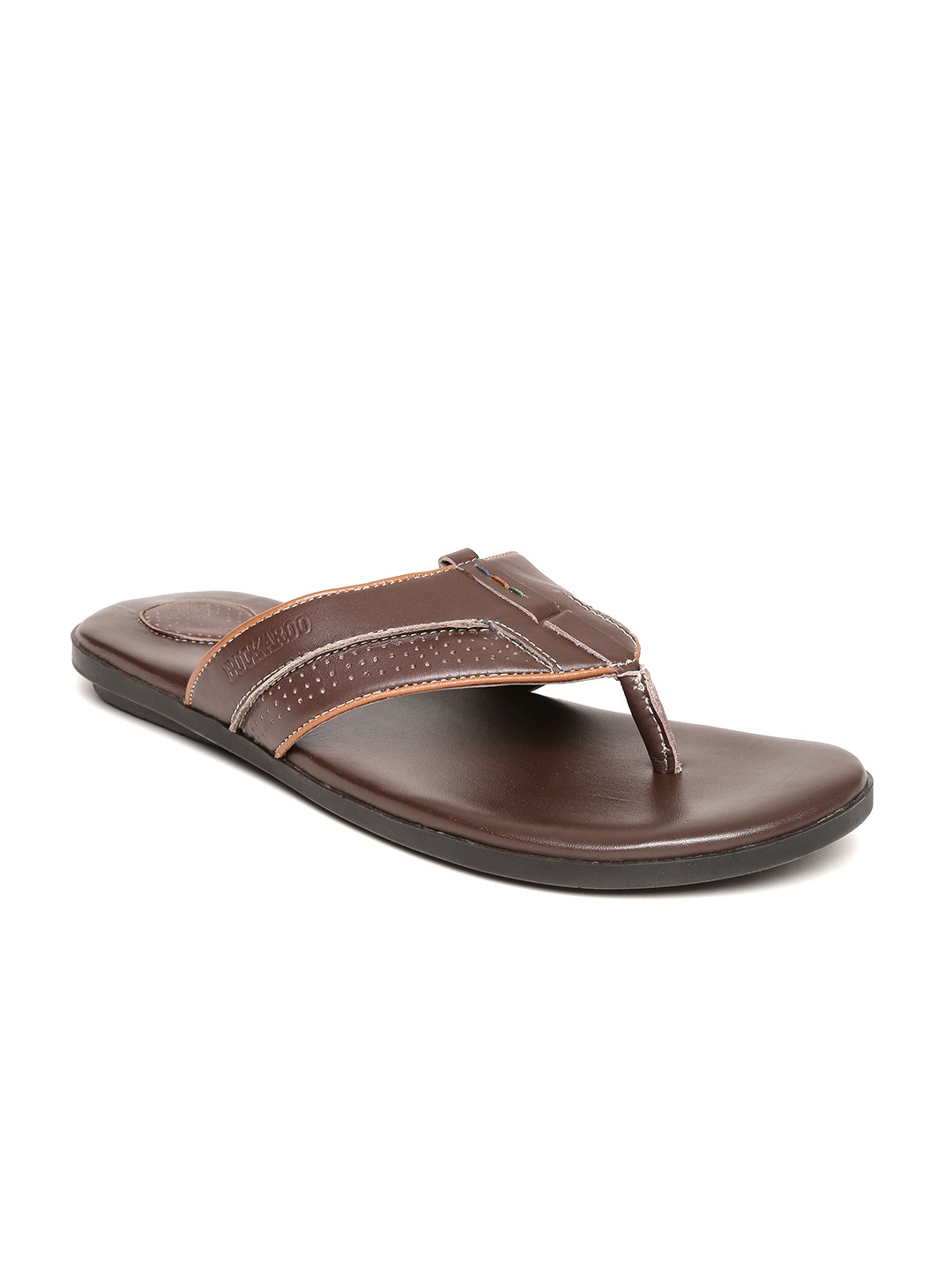 Buy BUCKAROO Men Textured Sandals from Buckaroo at just INR 1995.0