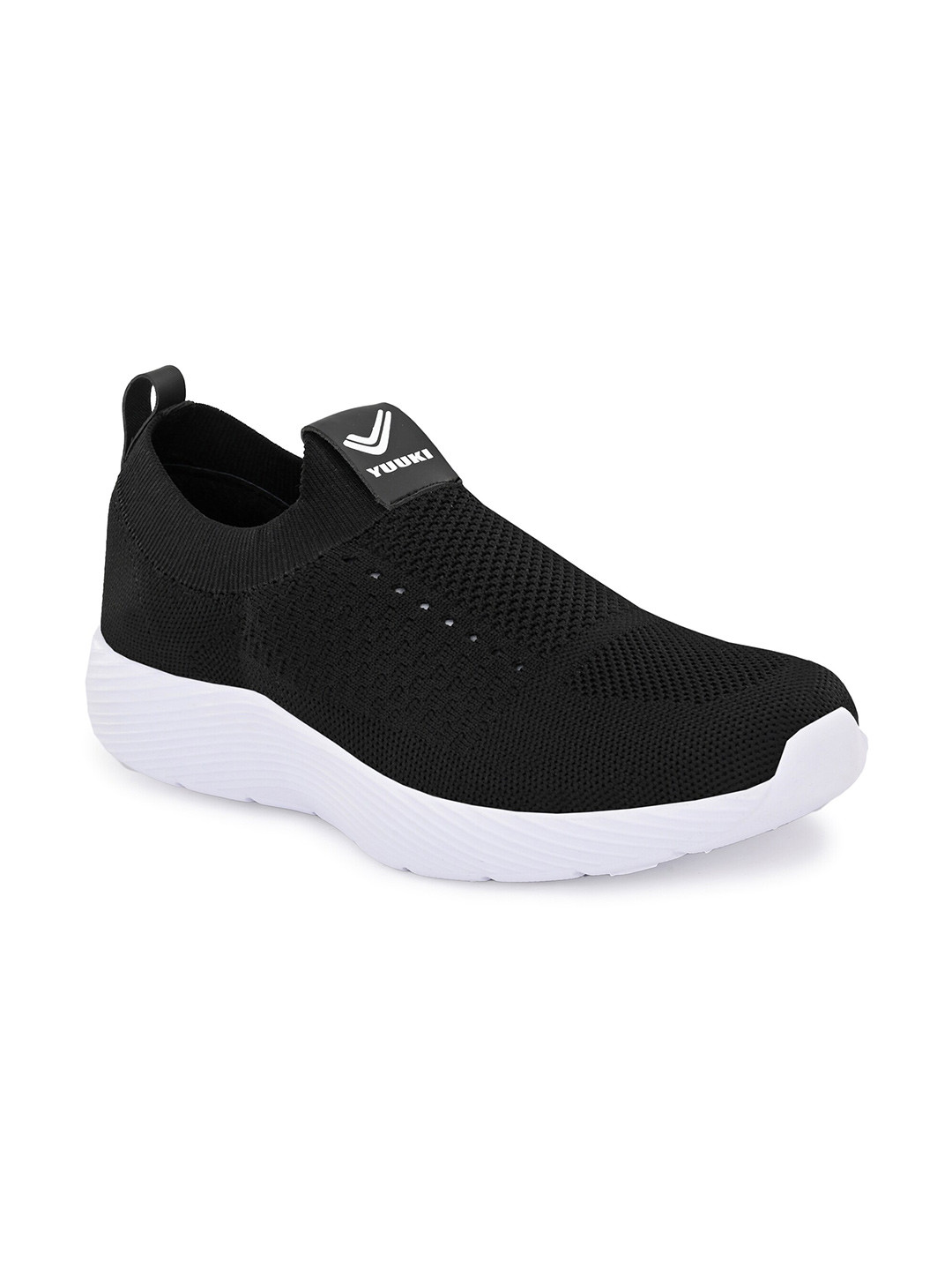 Buy Yuuki Men Black Mesh Walking Non Marking Shoes Sports Shoes for