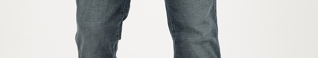 Buy Wrangler Men Blue Millard Straight Fit Heavy Fade Jeans - Jeans for ...