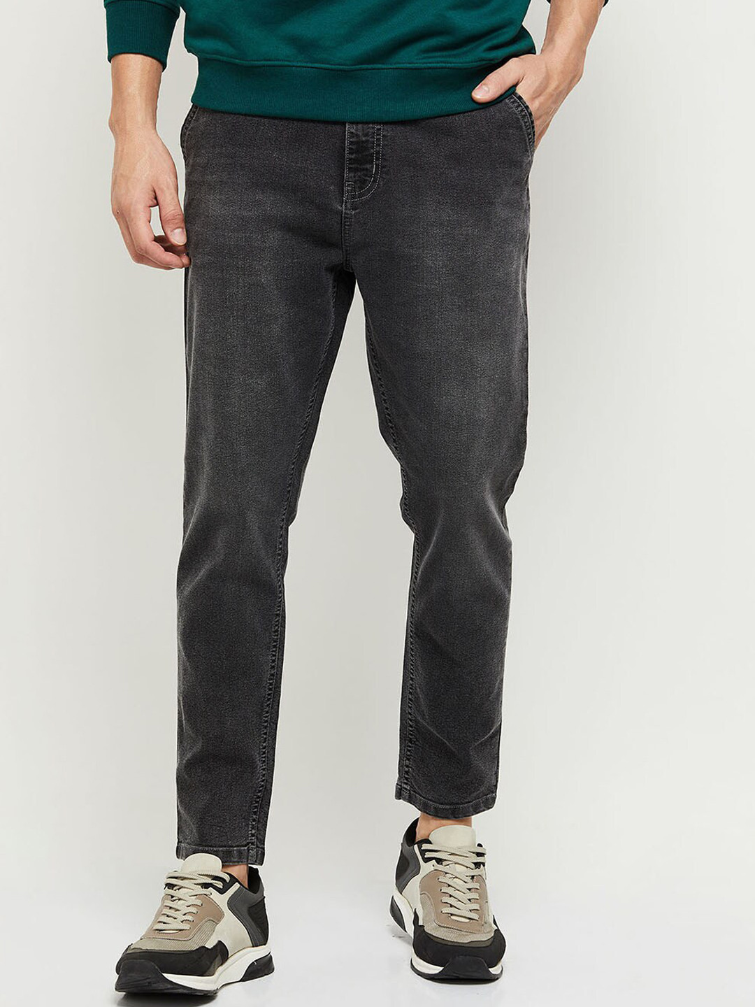 Buy Max Men Grey Jeans Jeans for Men 20425372 Myntra