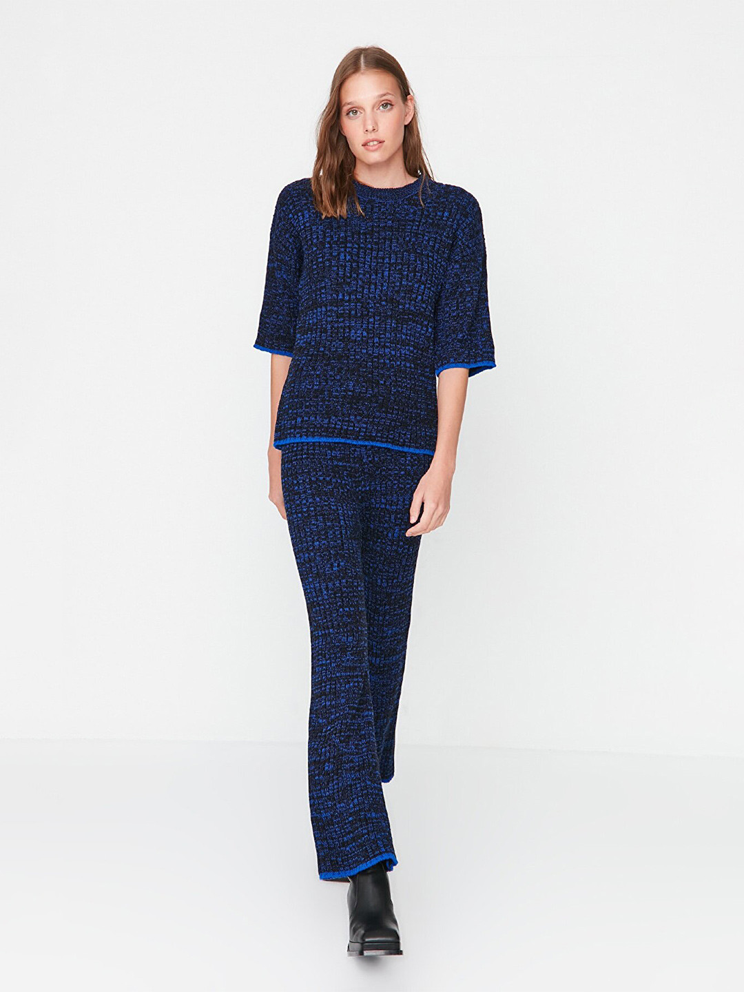 Noir Vintage Rose Print Shirt and Trousers Co-Ord main image 0