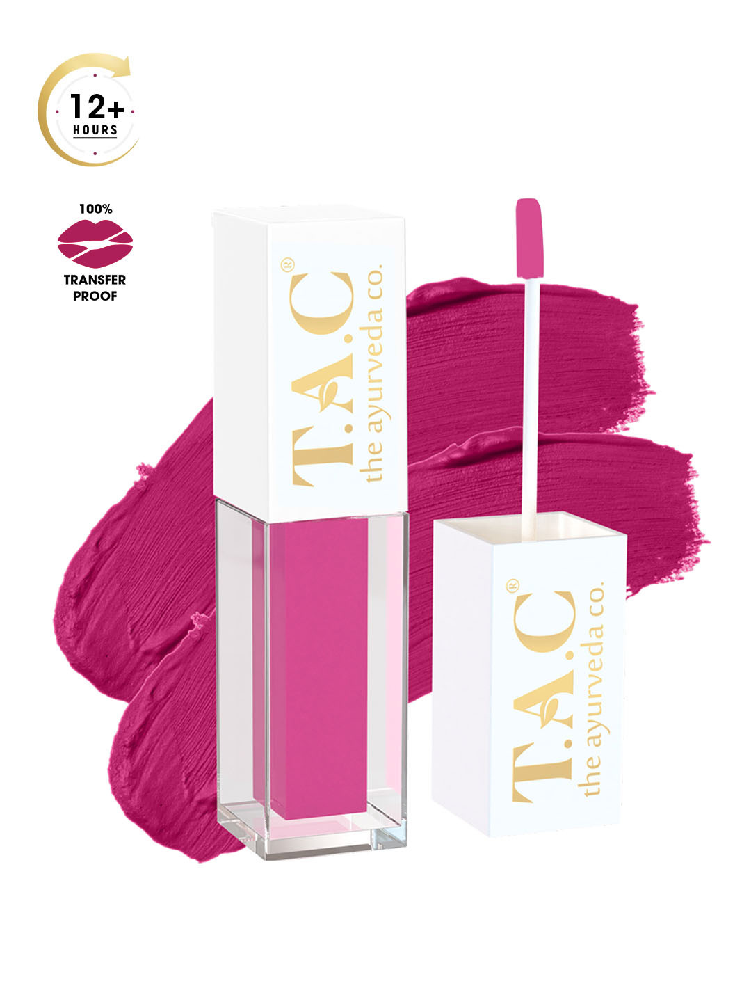 Buy TAC The Ayurveda Co. Liquid Lipstick 5 Ml Pink Flatter Lipstick