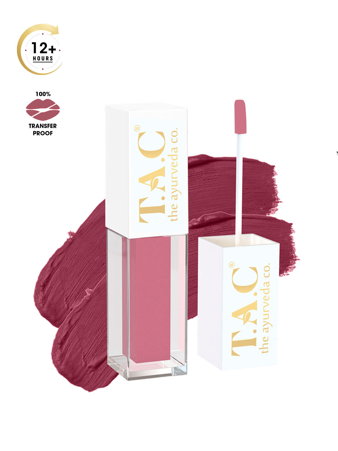 Buy TAC The Ayurveda Co. Liquid Lipstick 5 Ml Nude Elude Lipstick for
