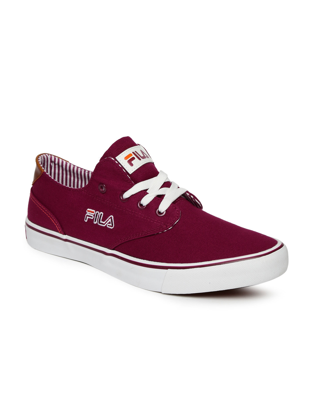 fila shoes maroon