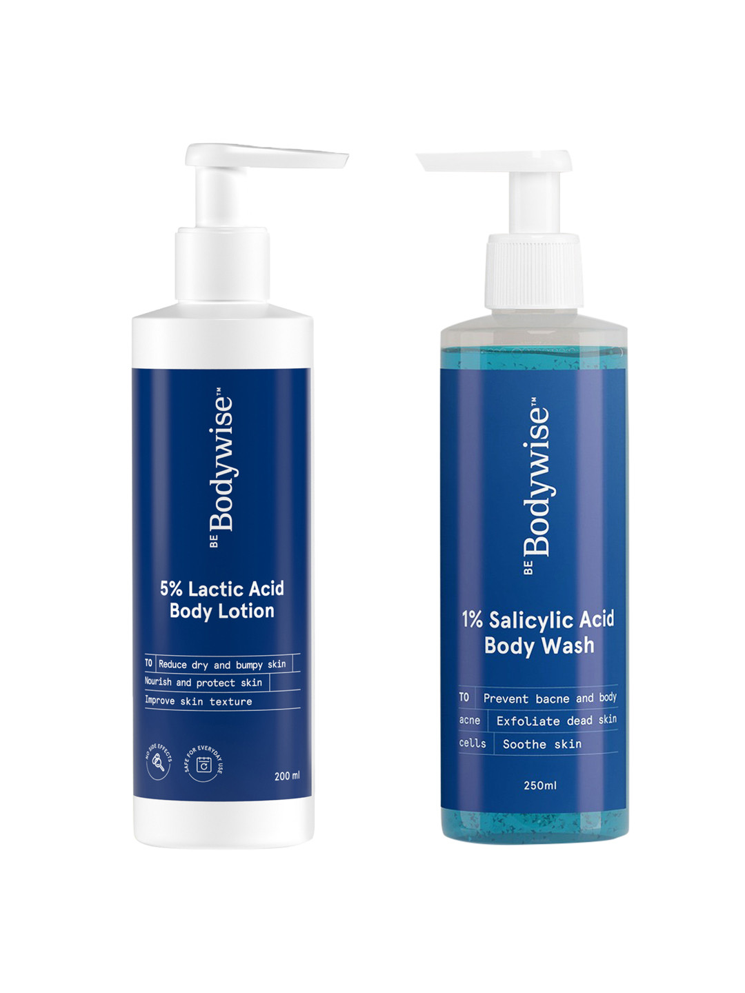 Buy Be Bodywise Set Of 5 Lactic Acid Body Lotion 200ml & 1 Salicylic