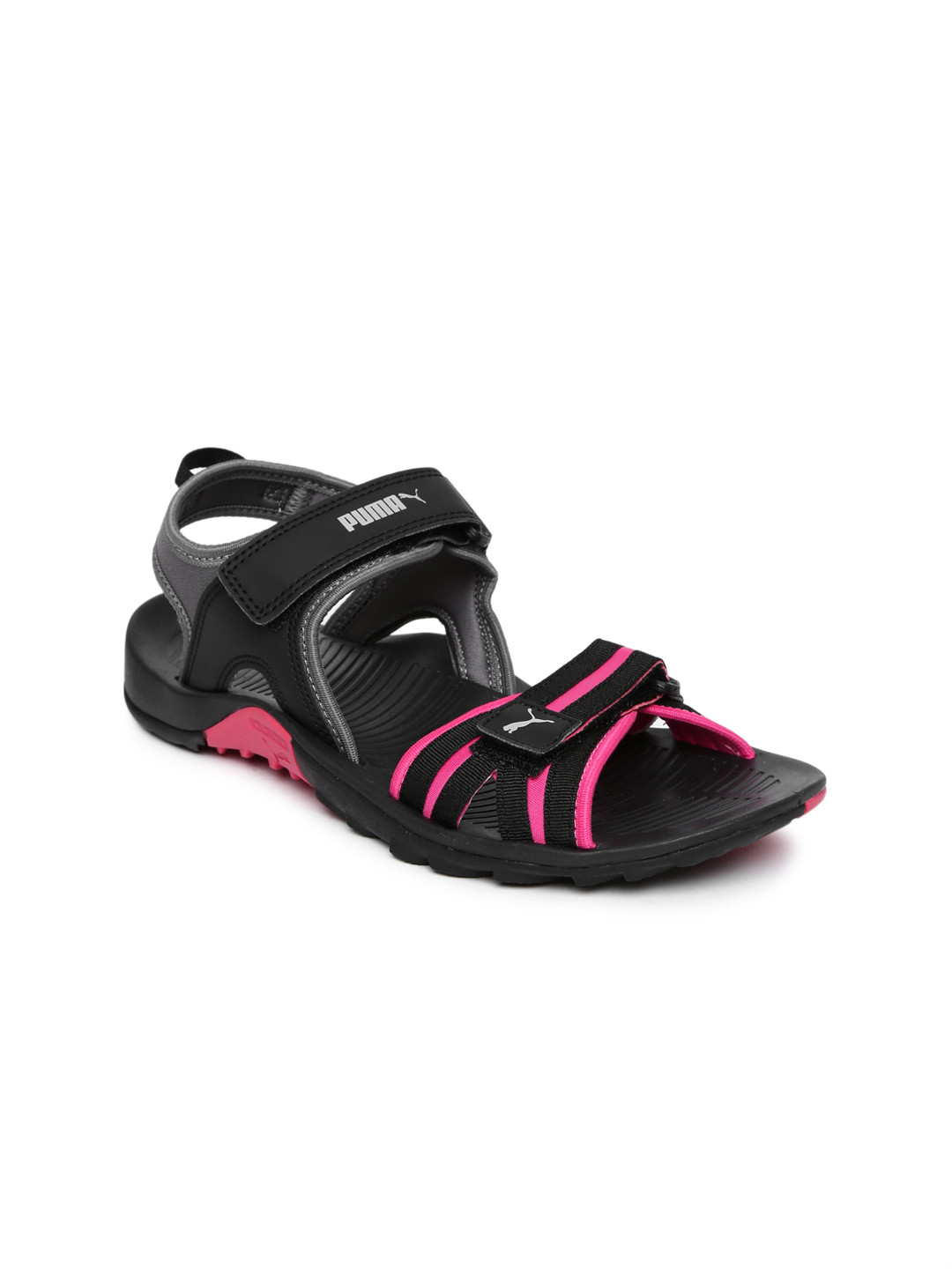 puma sandals myntra