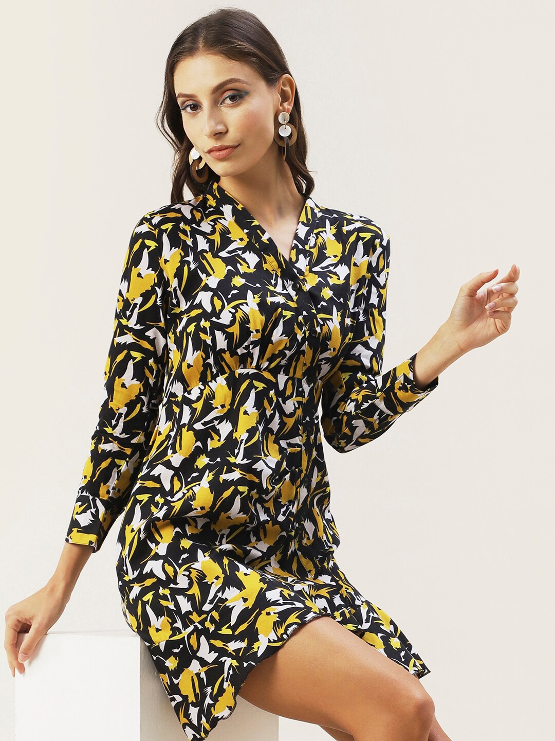 Buy DressBerry Women Floral Shirt Dress - Dresses for Women 20446472 ...