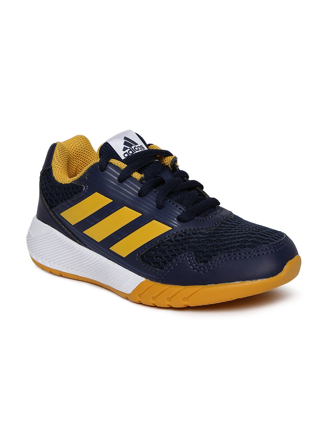 adidas navy blue running shoes