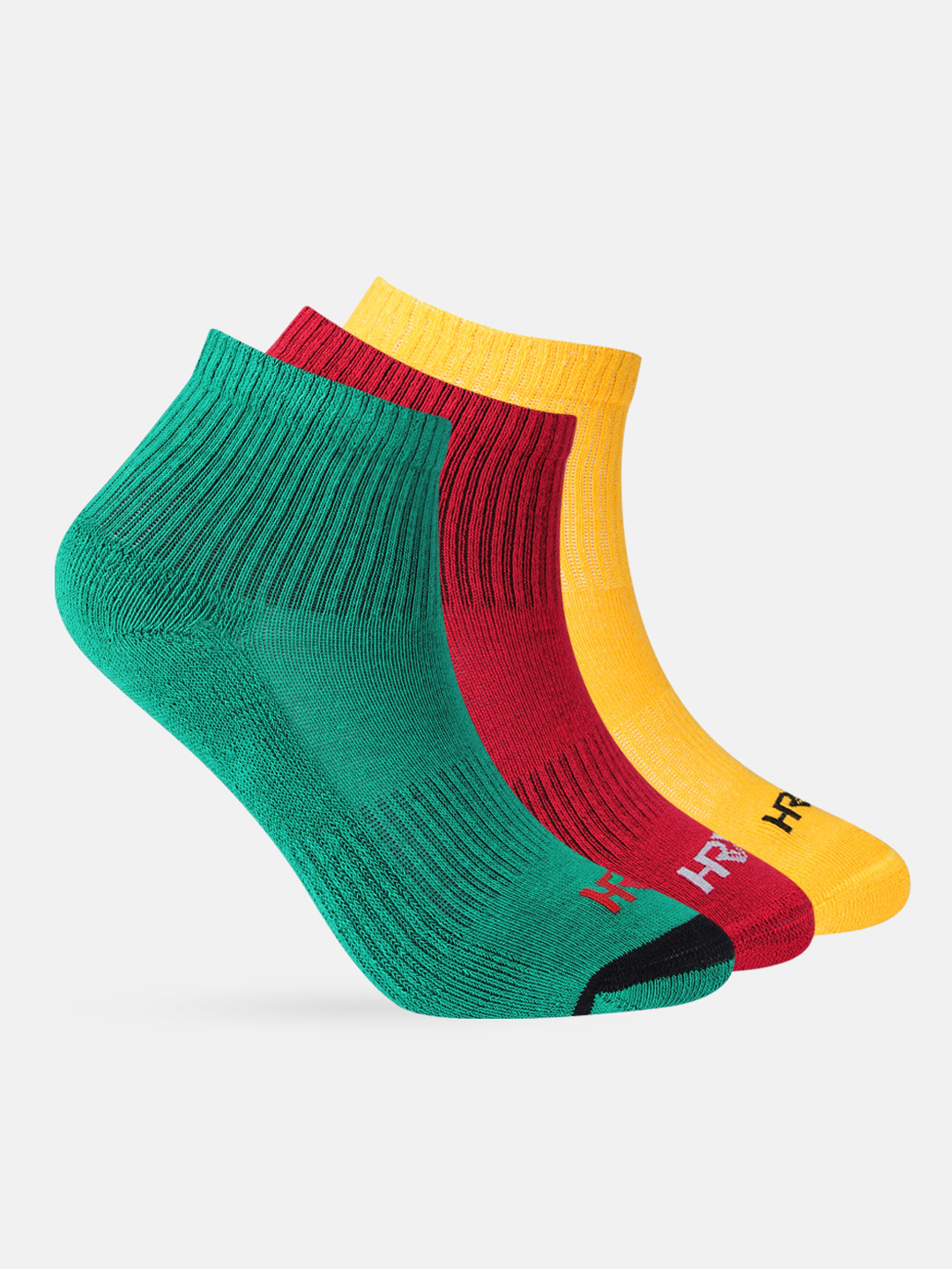 Buy HRX By Hrithik Roshan Women Set Of 3 Ankle Length Running Socks