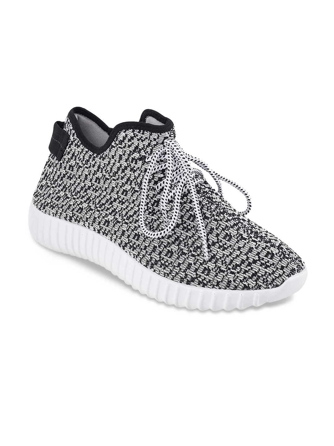 Buy Mochi Men Grey Sneakers - Casual Shoes for Men 2045464 | Myntra