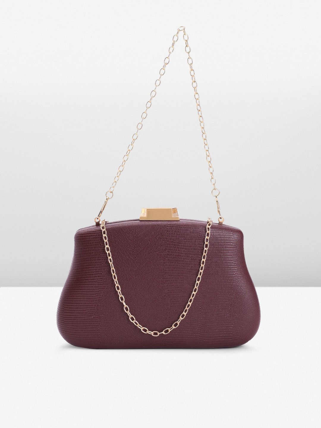 Buy Allen Solly Women Textured Box Clutch Clutches for Women 20463234