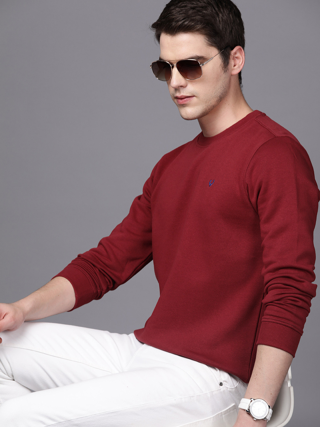 Allen solly sport sweatshirt clearance