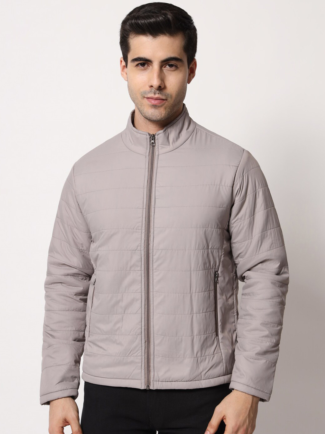 Buy Kotty Men Grey Outdoor Padded Jacket Jackets for Men 20480074