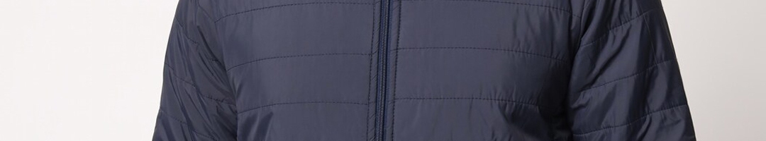 Buy Kotty Men Navy Blue Outdoor Padded Jacket - Jackets for Men ...