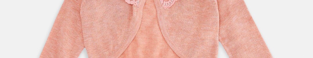 Buy Pantaloons Junior Girls Pink Crop - Sweaters for Girls 20496904 ...