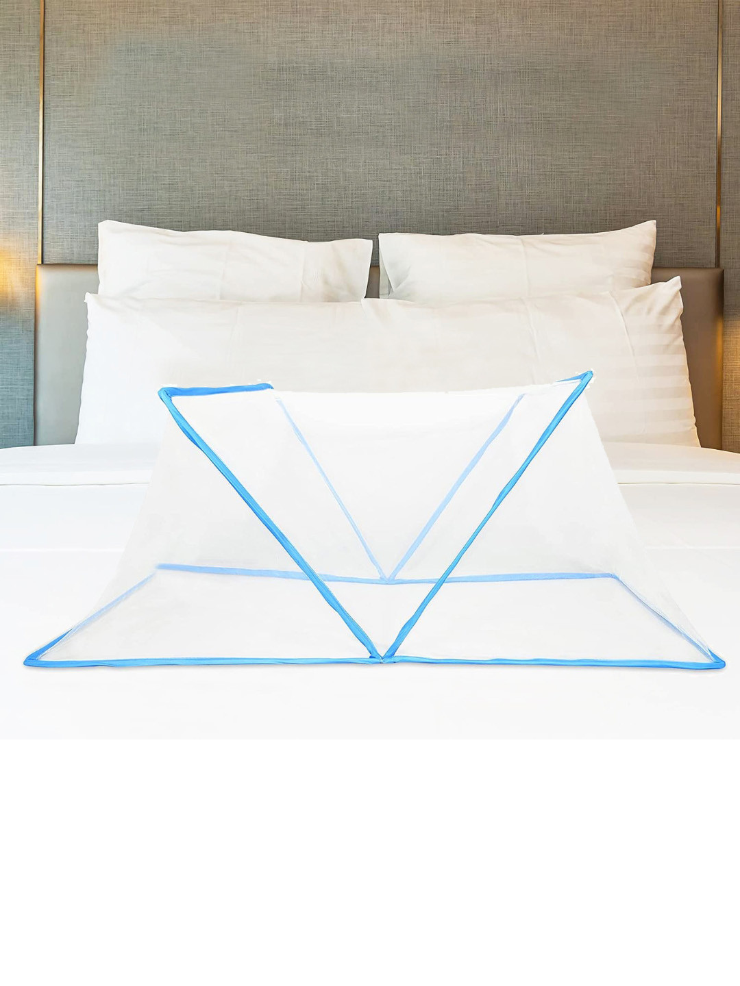 Buy Classic Mosquito Net Kids Blue Solid King Size Bed Hanging Mosquito