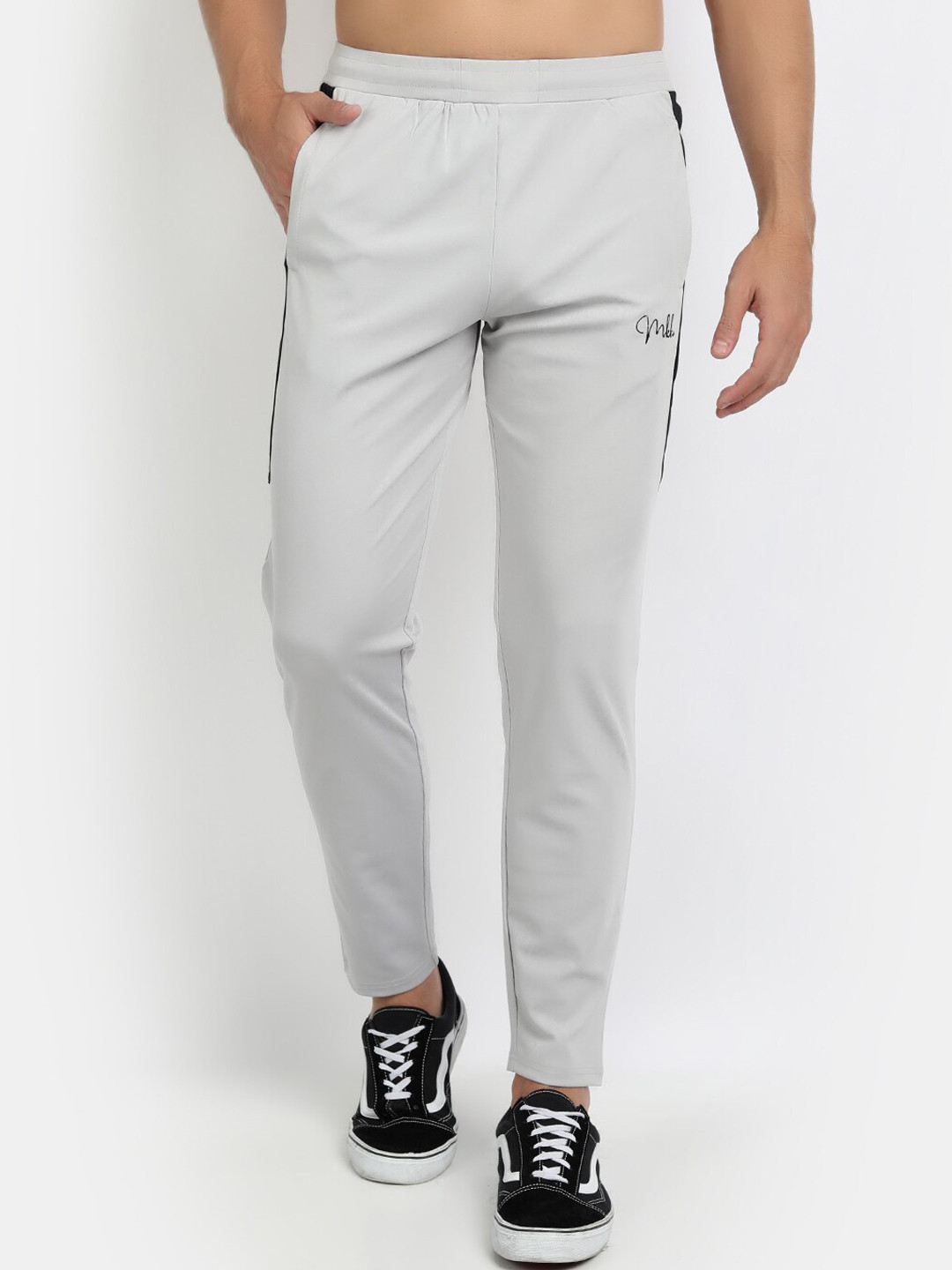 Buy MKKO Men Grey Solid Track Pants Track Pants for Men 20500826 Myntra