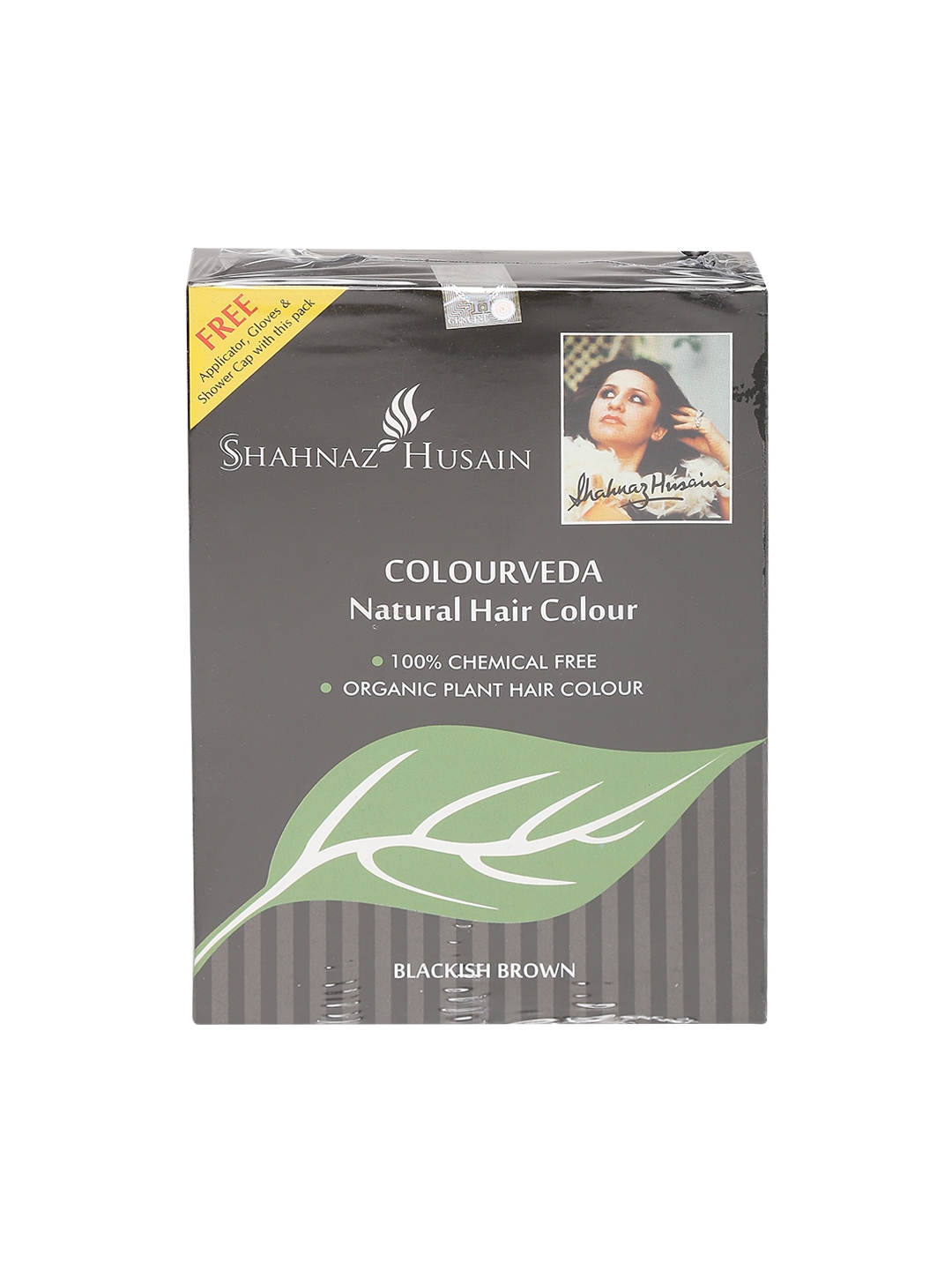Buy Shahnaz Husain Unisex Blackish Brown Colourveda Natural Hair