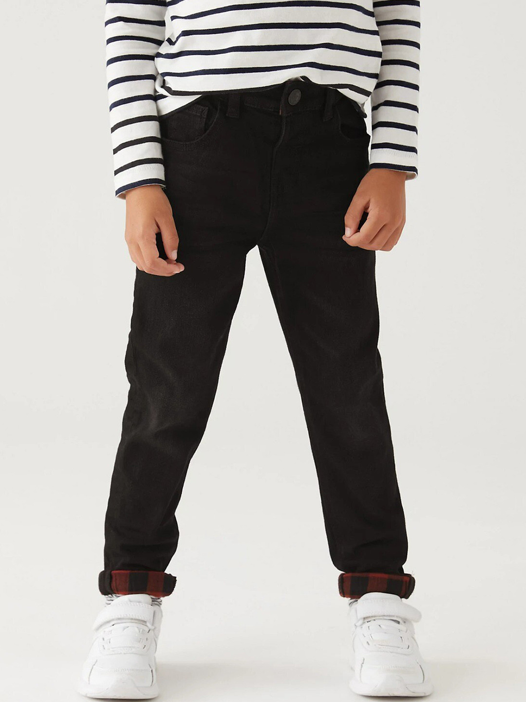 Jean Skinny Noir Marks And Spencer - Garçon 3-4 Ans - Occasion Excellent état