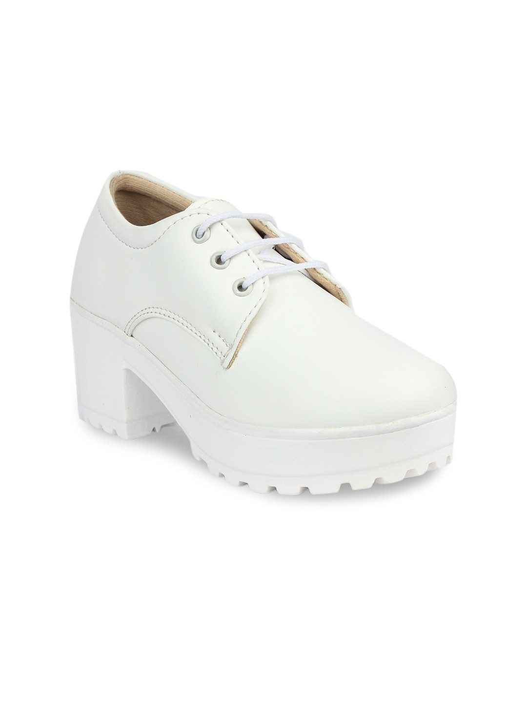 heeled white sneakers