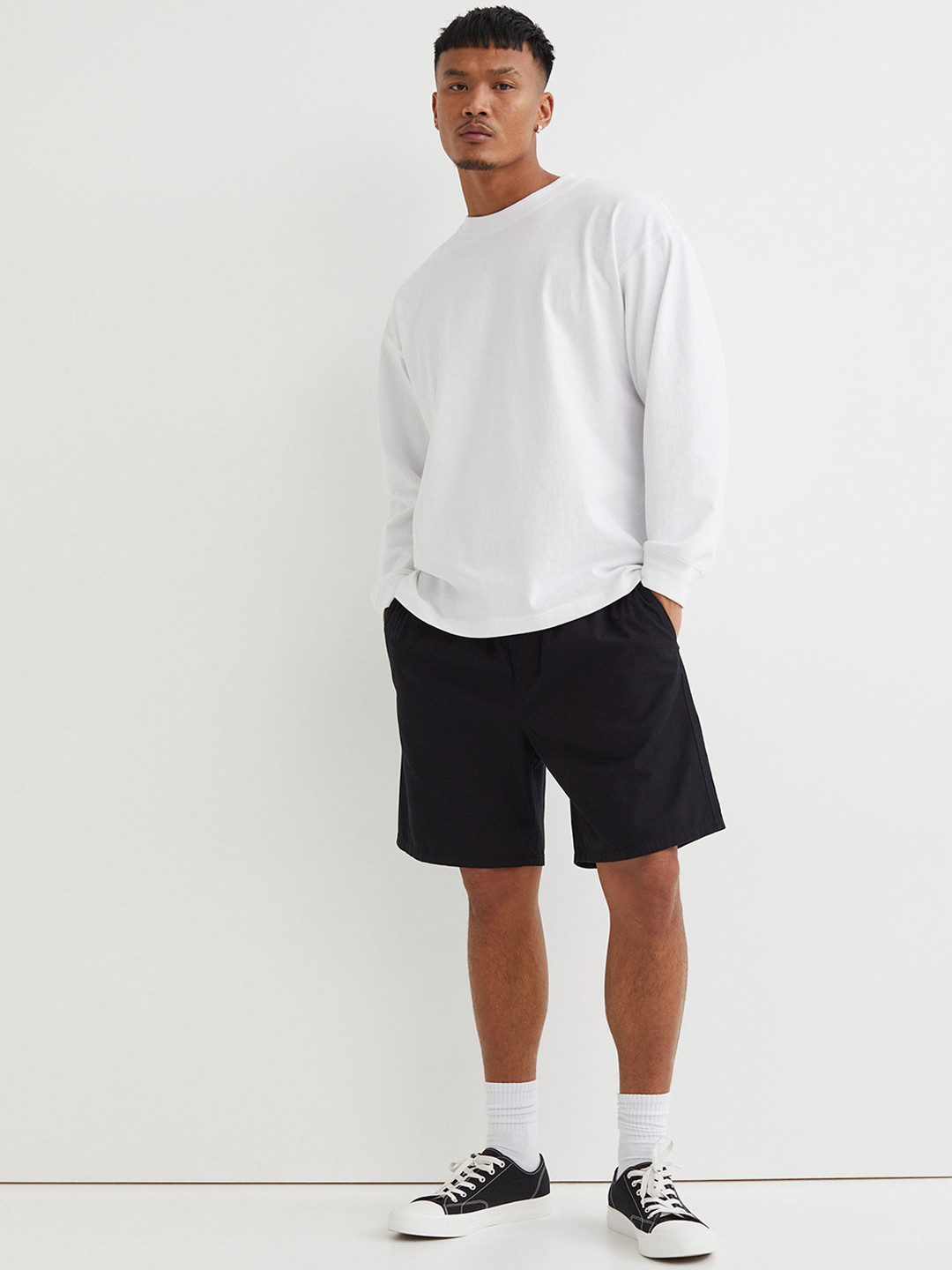 Buy H&M Men Black Shorts Shorts for Men 20515086 Myntra