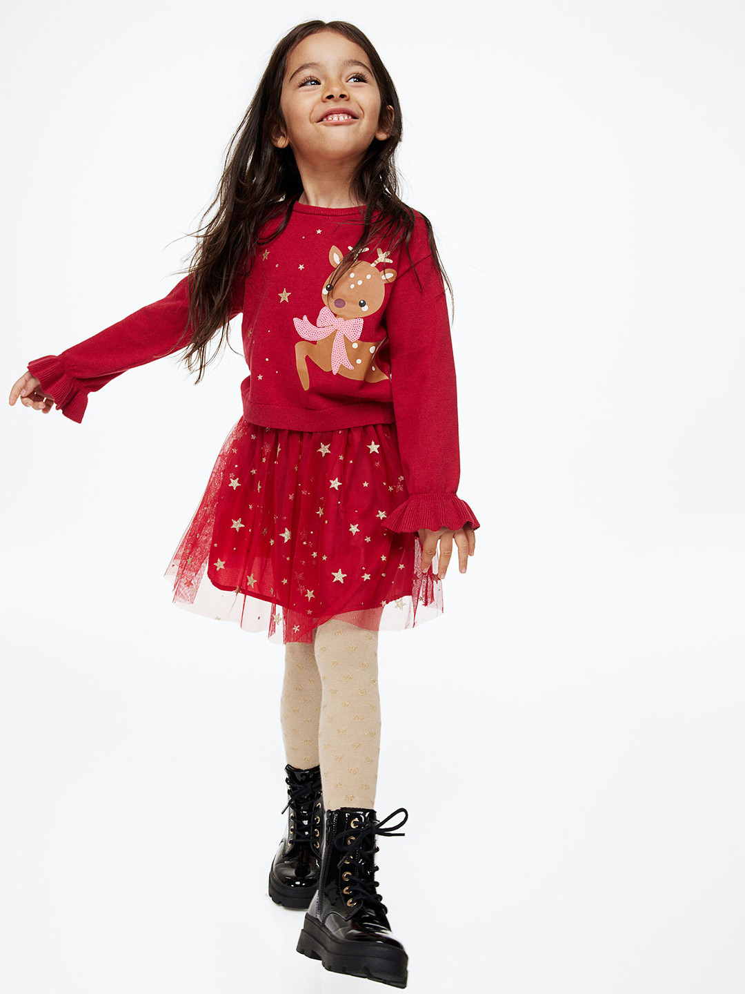 Buy H&M Girls Red 2 Piece Set Clothing Set for Girls 20515402 Myntra