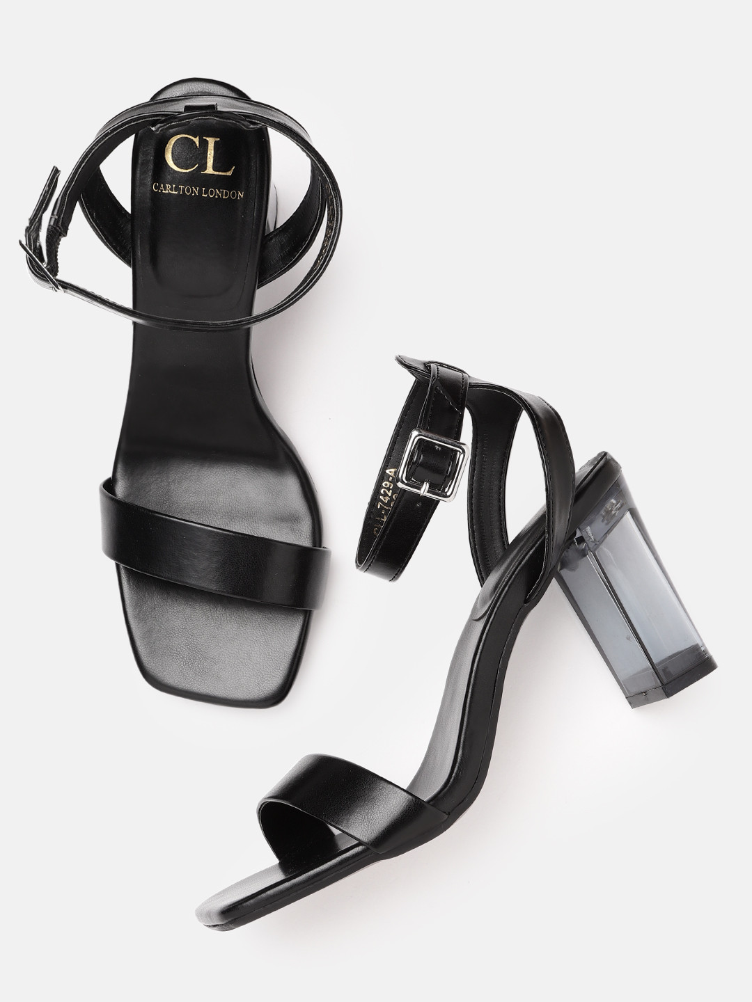 carlton london black heels