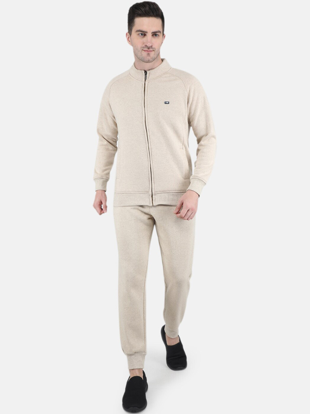 Buy Monte Carlo Men Beige Solid Tracksuits Tracksuits for Men