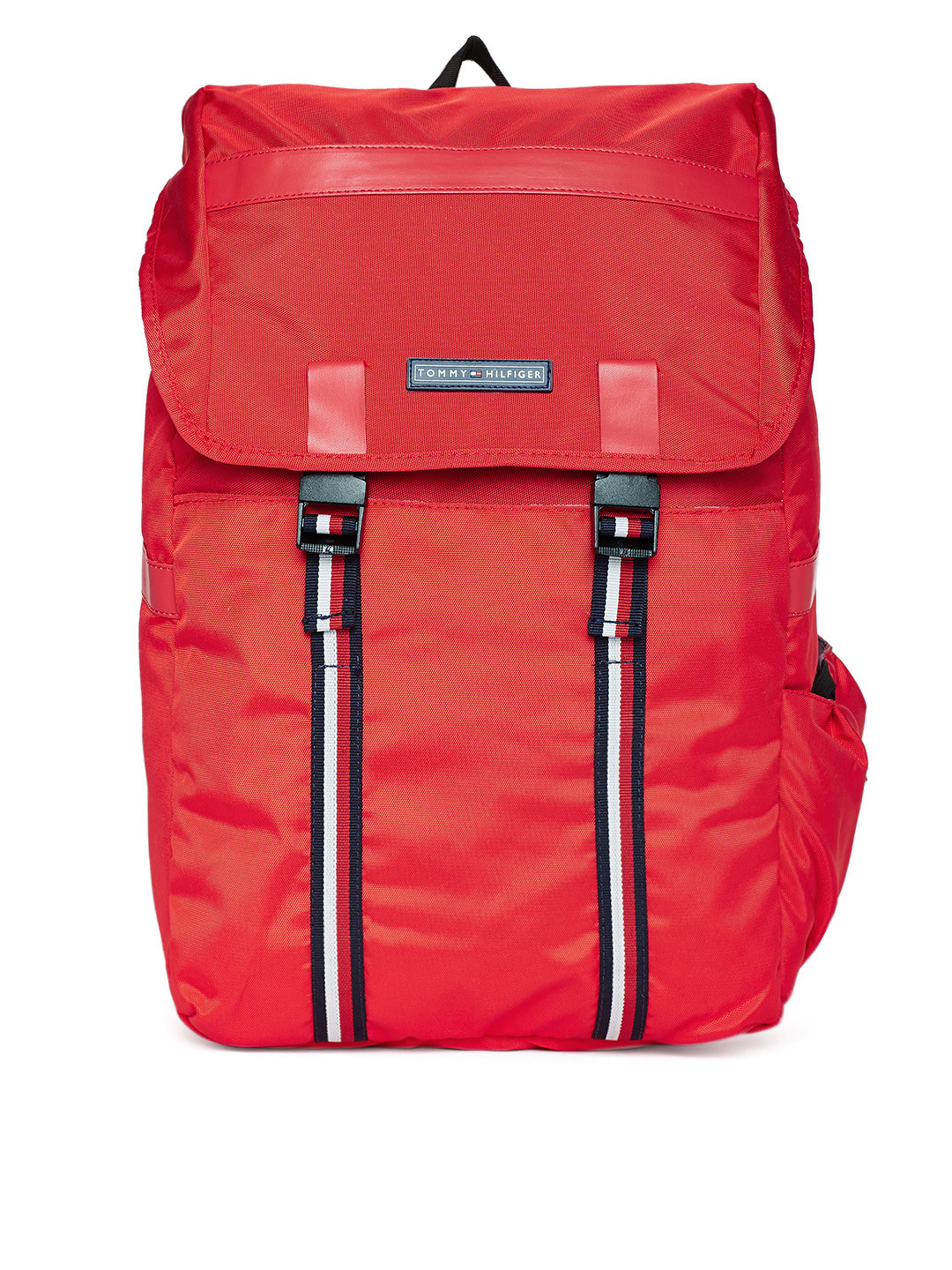 Buy Tommy Hilfiger Unisex Red Solid Backpack Backpacks for Unisex