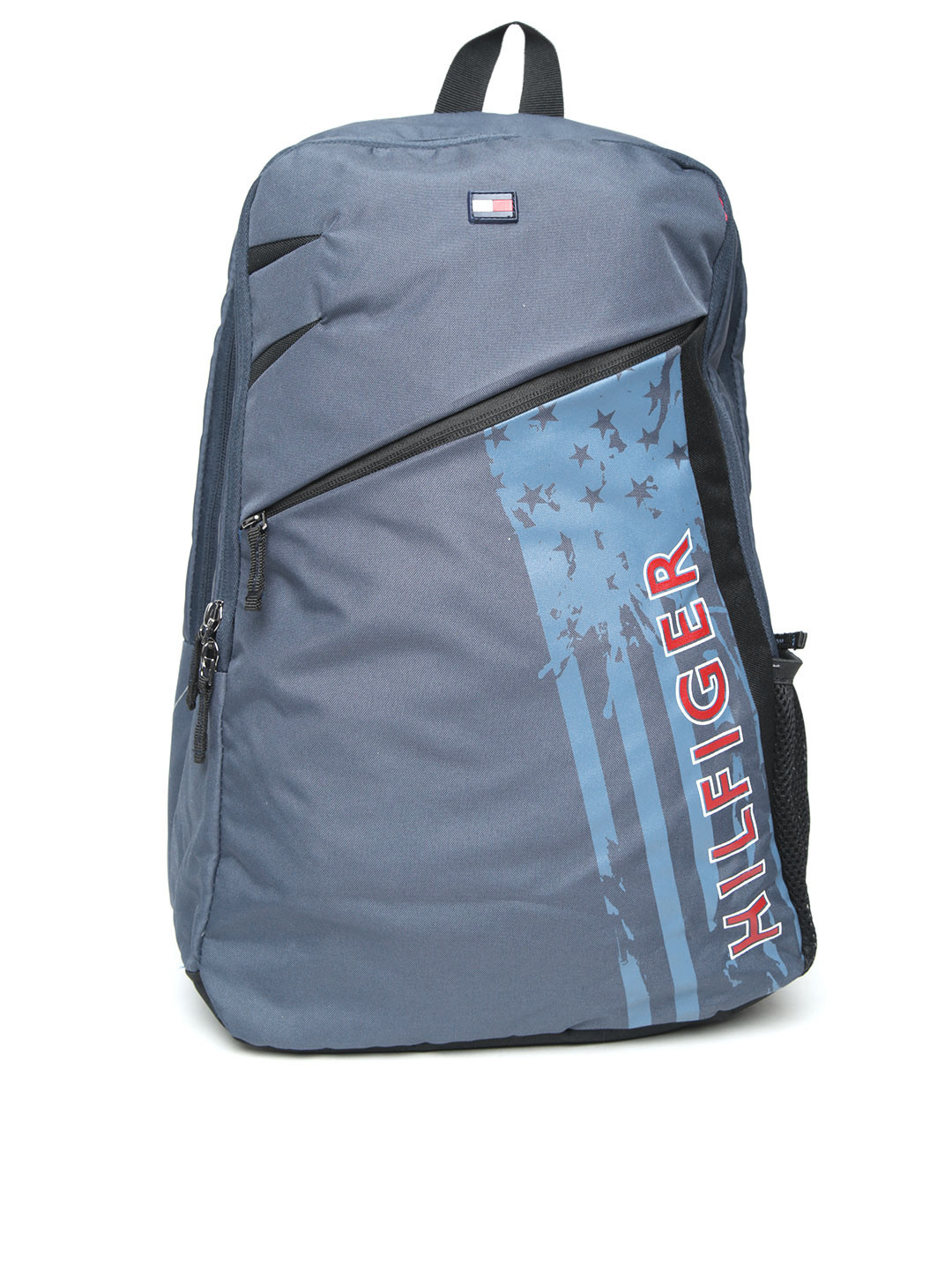 Buy Tommy Hilfiger Unisex Navy Blue Brand Logo Laptop Backpack