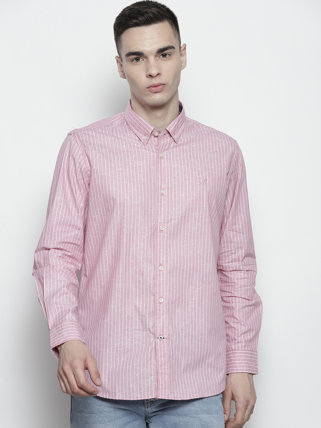 Nautinati Boys Standard Horizontal Striped Casual Shirt main image 1