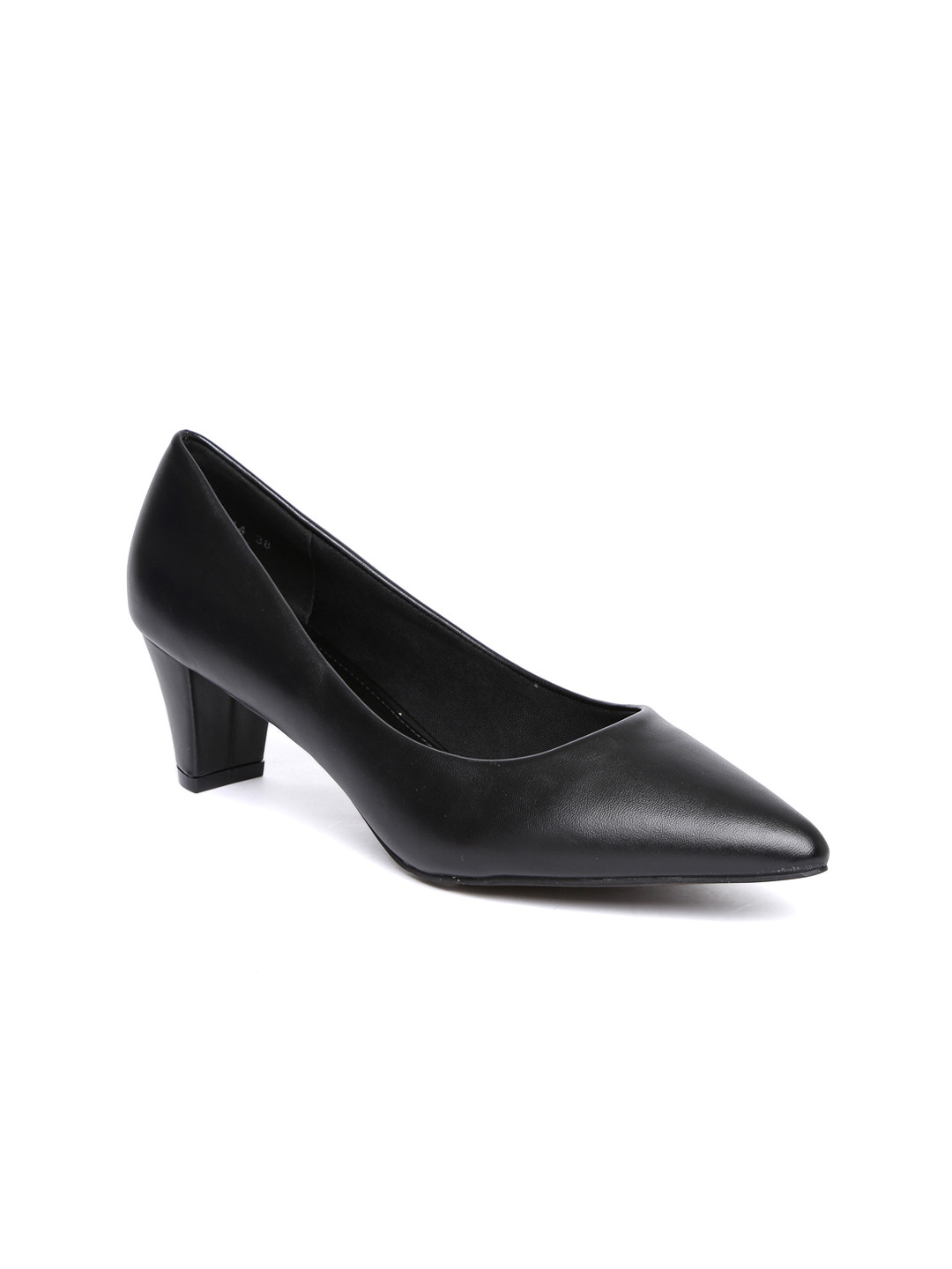 Tresmode Jovin Black Women's Dress Pumps