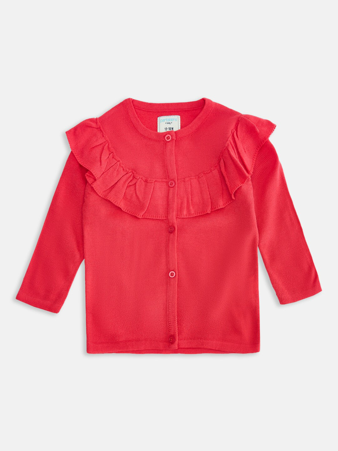 Buy Pantaloons Baby Girls Pink Pullover Sweaters for Girls 20541622