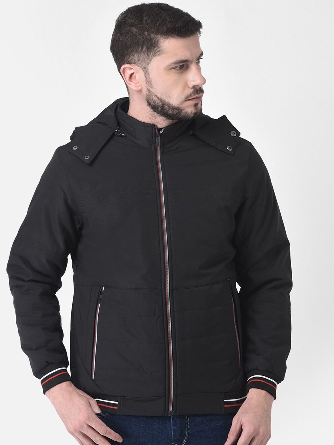 Buy COBB Men Black Lightweight Bomber Jacket Jackets for Men 20543380