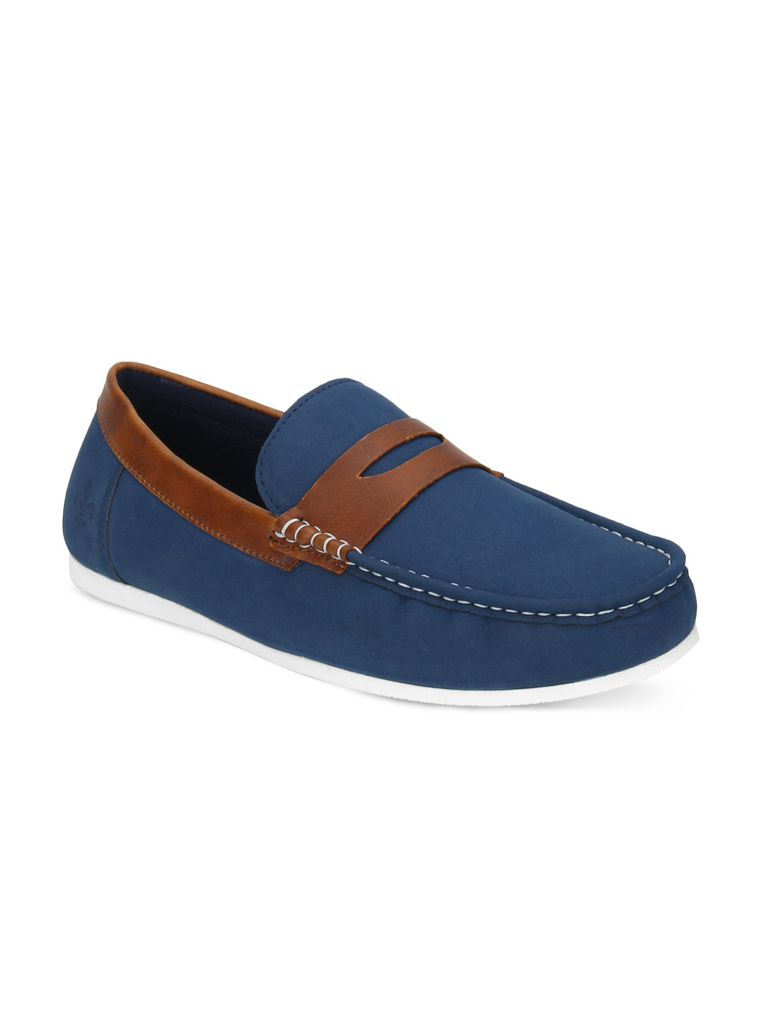 Buy Bond Street By Red Tape Men Blue Loafers Casual Buy Bond Street By Red Tape Men Blue Loafers Casual