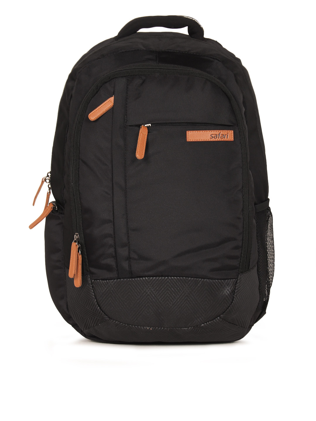 Buy Safari Unisex Black Solid Achiever Backpack Backpacks for Unisex