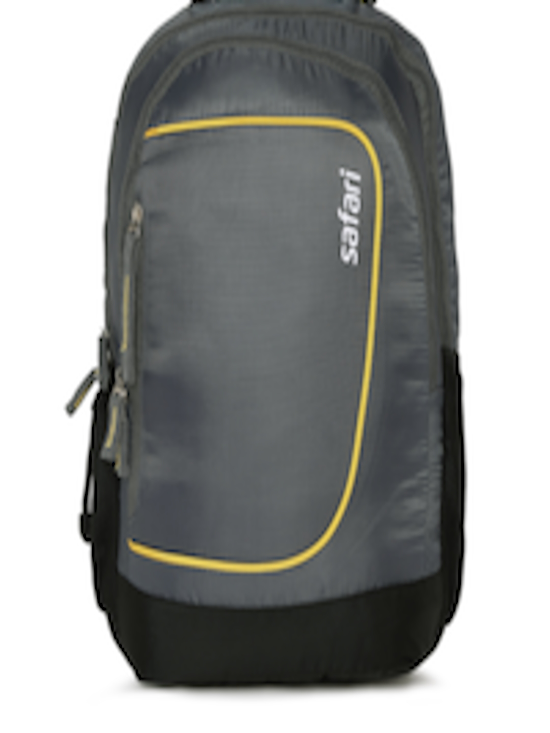 Buy Safari Unisex Grey & Black Solid Backpack WISH19CBGRE - Backpacks ...