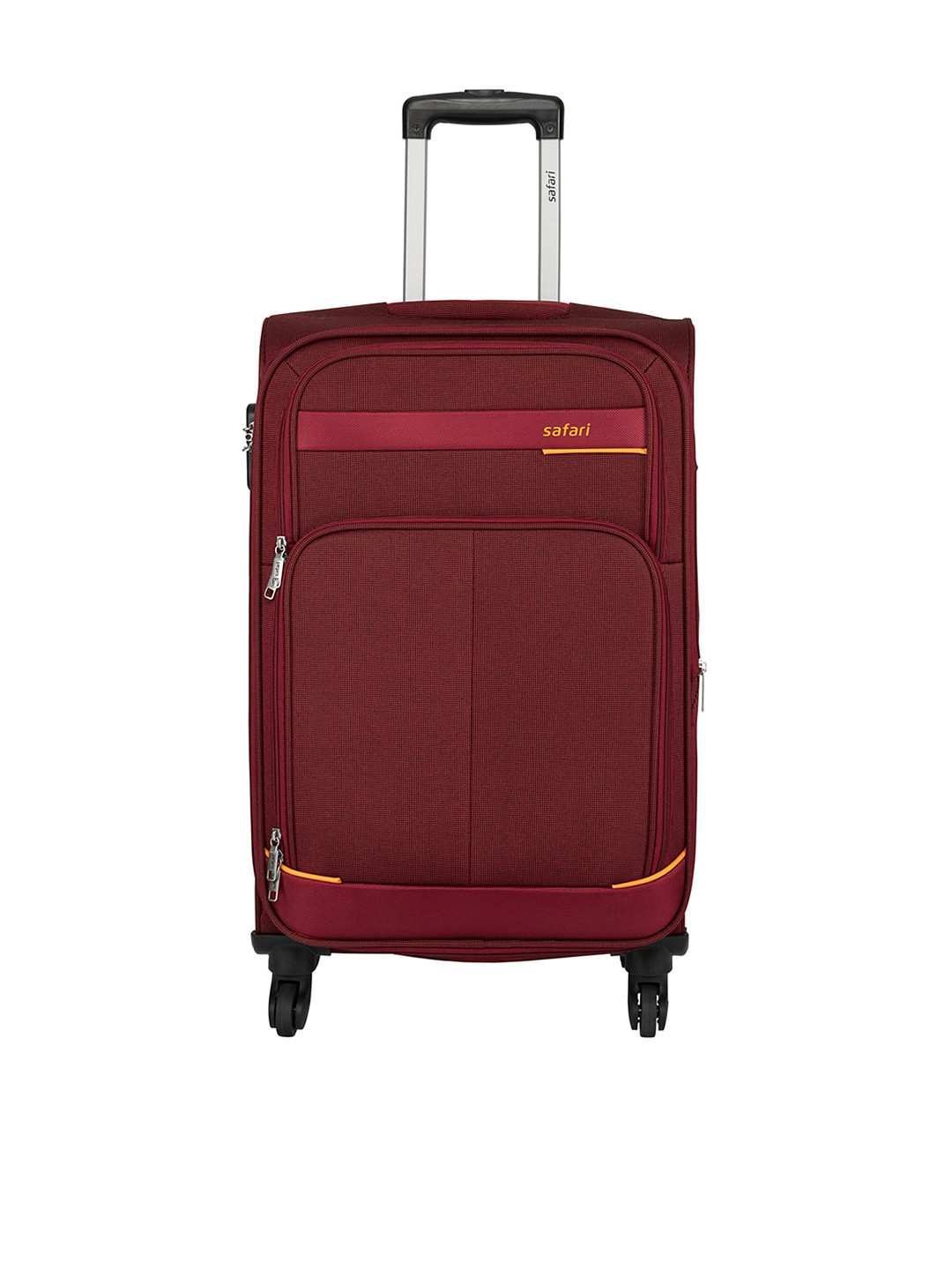 Buy Safari Unisex Red Maasaimara Medium Trolley Bag Trolley Bag for