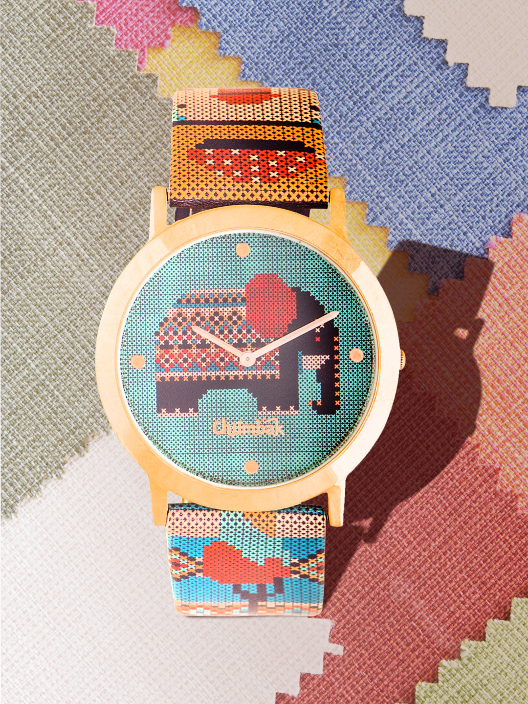Buy TEAL BY CHUMBAK Women Multicoloured Analogue Watch Watches for