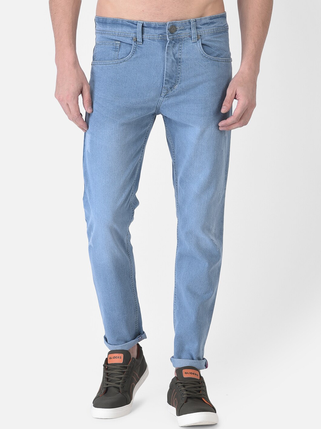 Buy COBB Men Blue Slim Fit Light Fade Jeans - Jeans for Men 20562136 ...