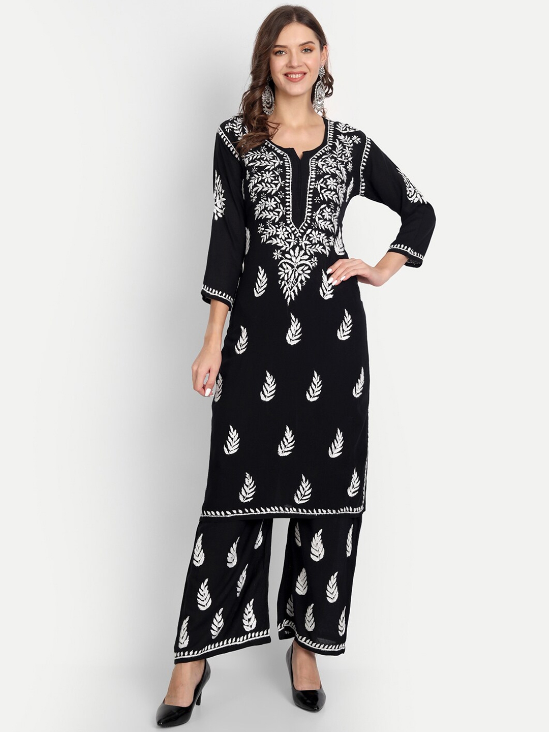 myntra flared palazzo