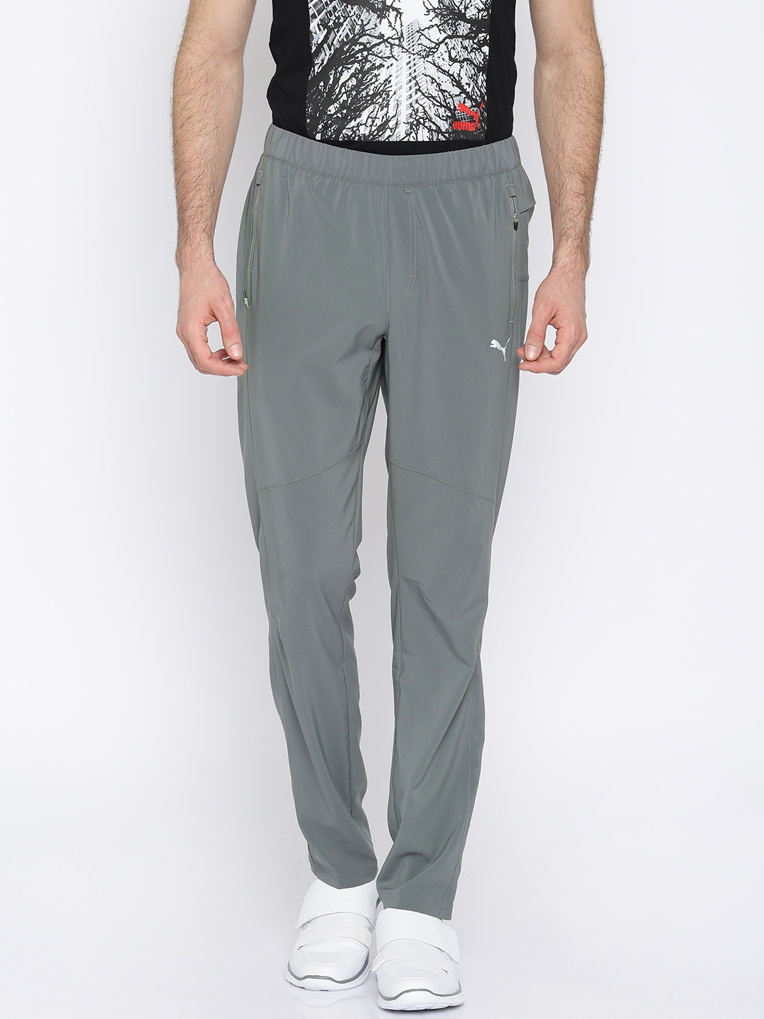 men's grey track pants